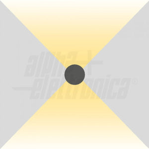 Faretto da Terra Doppia Emissione Esterno Giardino Led Acciaio 2.3W 24V IP67 Tondo