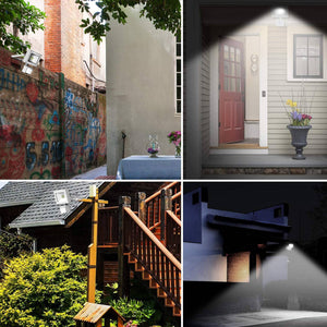 Faro Led Esterno Sensore Movimento 30W PIR Luce Naturale IP65 Slim, Colore Bianco