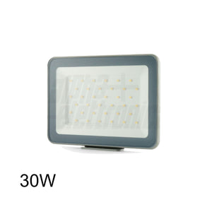 Faro Led Slim da Esterno da Parete IP65 Vetro Temprato 4000K, Grigio