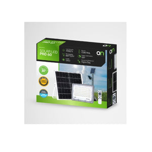 Faro Led con Pannello Solare Fotovoltaico Solar Pro 200 2400 Lumen per Esterno IP65