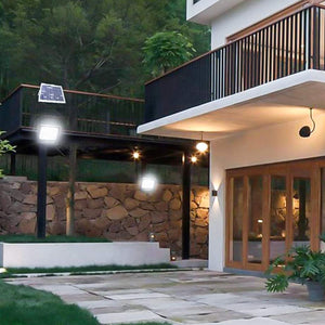 Faro Led con Pannello Solare Fotovoltaico Solar Pro 200 2400 Lumen per Esterno IP65