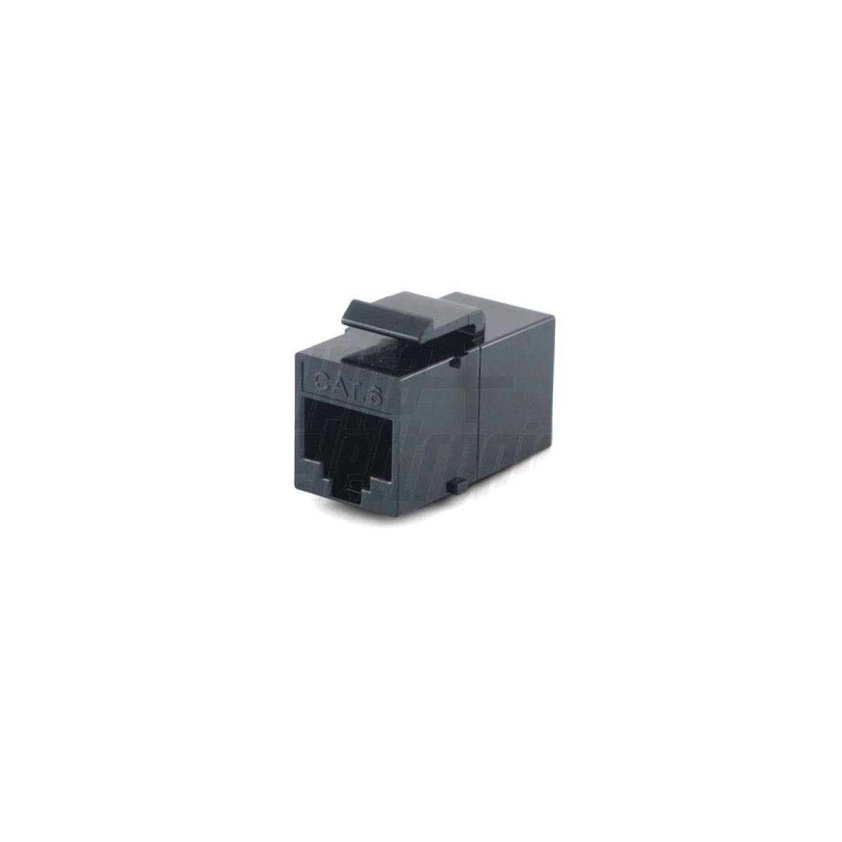 Giunto RJ45 cat.6 frutto keystone UTP f/f accoppiatore colore nero - Oniroview