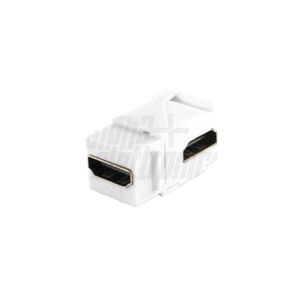 Giunto hdmi angolare frutto modulo keystone per cavi video hdmi femmina femmina - Oniroview