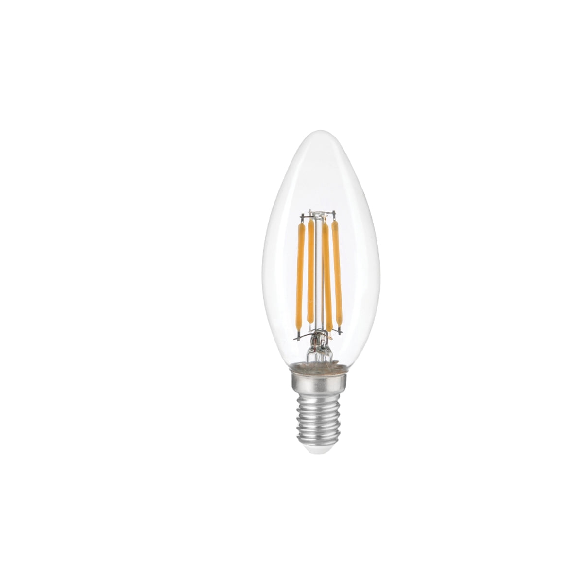 LAMPADINA LED FILAMENTO PER CAPPA E14 4W=40W 400 LUMEN LUCE FREDDA E14  6500K FR