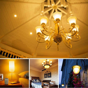 Lampadine Led E27 8W Calda 3000K Sfera Piccola