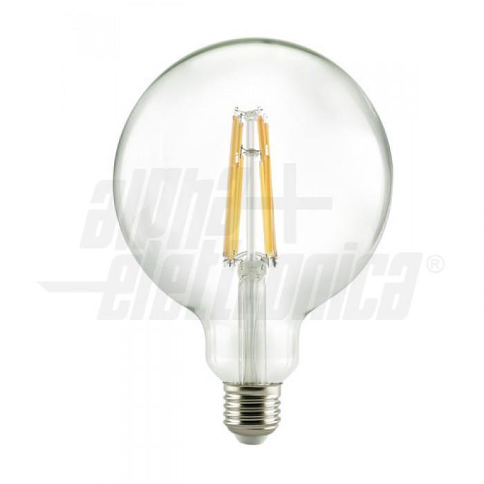Luci da Esterno  Lampada LED con estetica vintage Maxi Globo 8W