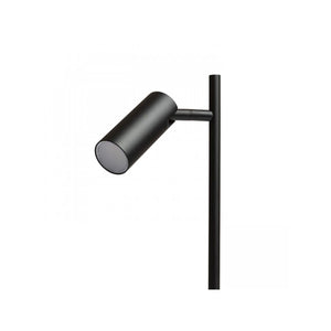 Lampada da Tavolo Moderne Spot Cilindrico Led Orientabile 4.5W Nero