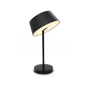 Lampada da tavolo Led con Interruttore Touch - 7W - Diffusore Inclinabile, colore Nera