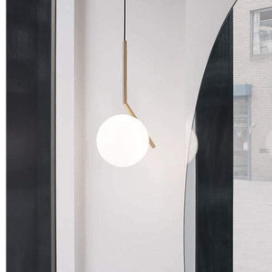 Lampadina Flos Ricambio Tubolare Led E27 8W Calda per Flos IC S1 Lights Ceiling Wall