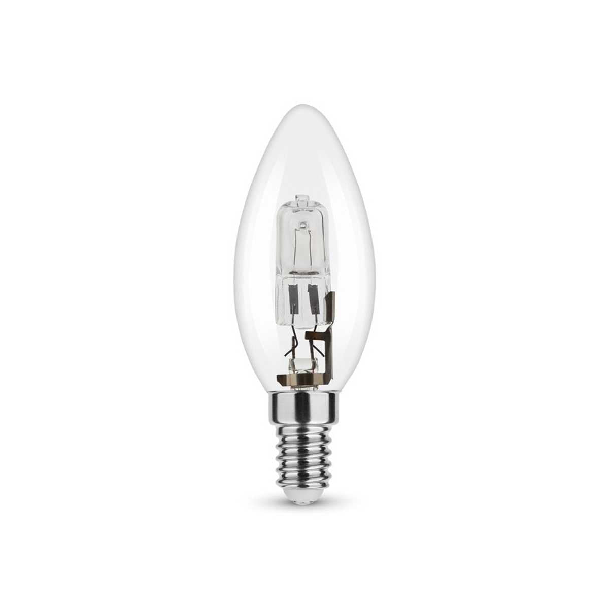 Lampadina Alogena Oliva E14 42W = 55W Dimmerabile Trasparente