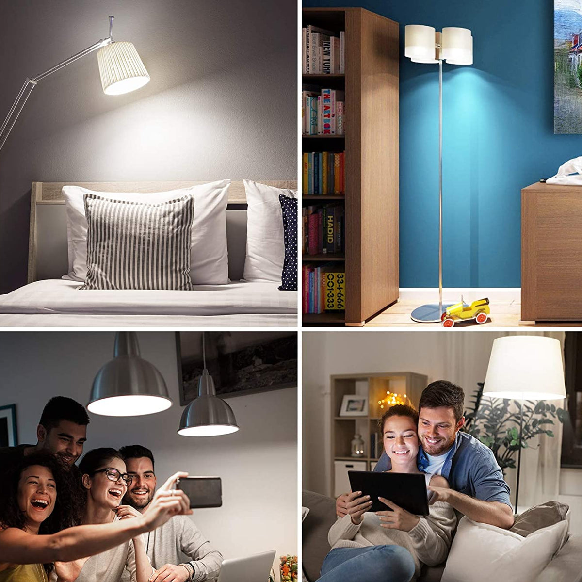 Lampadina Led E27 Goccia 20W Resa 150W 2450 Lumen Luce Naturale 4000K