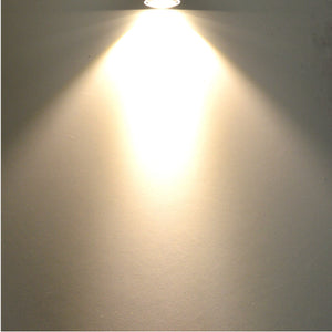 Lampadina Led GU10 6W Fascio Stretto 35° Calda 3000K