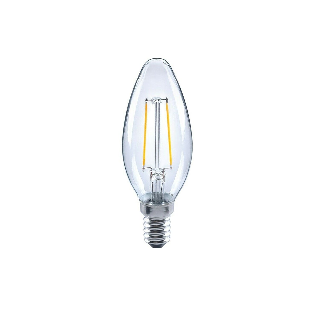 Led Filament Bulb E14 2,5W Transparent Olive 250 Lumen Warm 2700K –  Oniroview