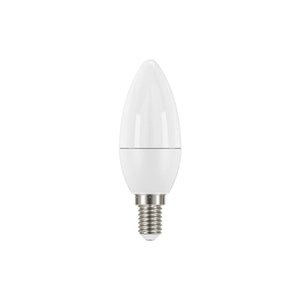 Lampadina led E14 luce calda 6W forma oliva 3000K
