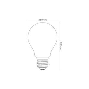 Lampadine Smart Alexa Compatibili Wi-Fi E27 7W 806 Lumen Filamento LED Dimmerabile Bianco caldo