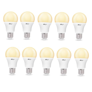Lampadine Smart Economiche (KIT 10) Alexa Compatibili E27 10W LED Dimmerabile Wi-Fi Luce Caldo