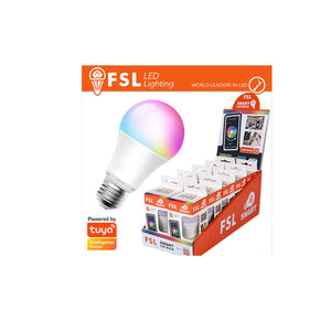 Lampadine Smart Economiche (KIT 10) RGB + Bianco Alexa Compatibili E27 10W LED Dimmerabile Wi-Fi