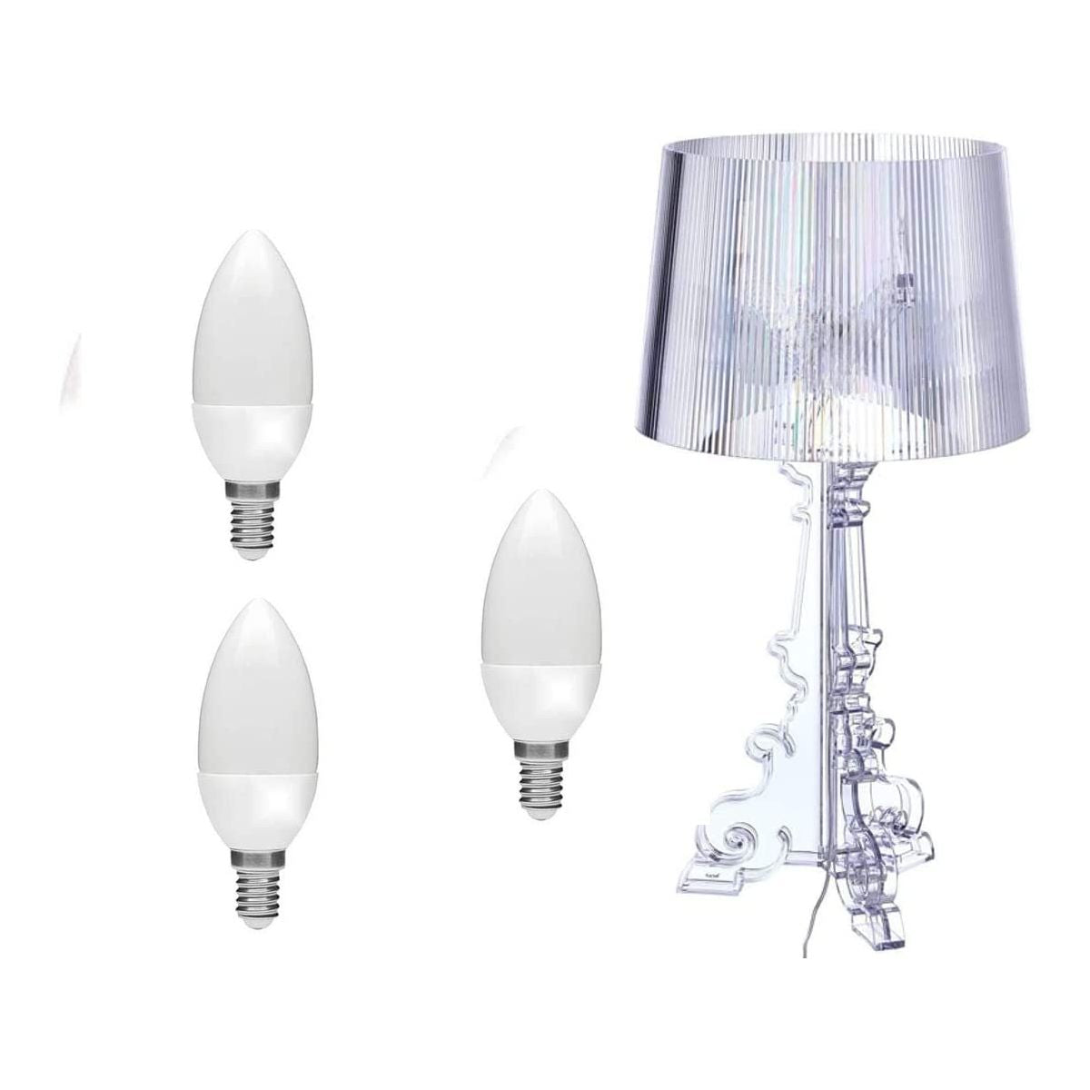 Lampadine per Lampada Kartel Bourgie iba Oliva E14 5W Dimmerabili Luce Calda