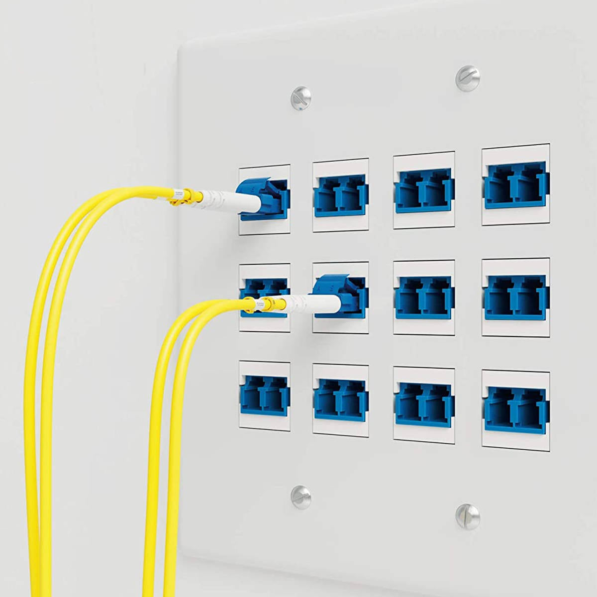 Modulo keystone fibra ottica LC - LC giunto