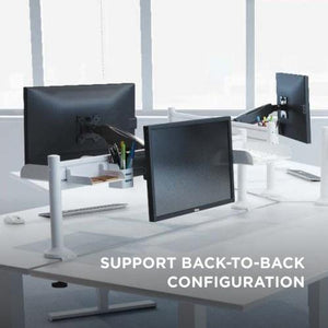 Pannello in alluminio 1,2m per montaggio parete scrivania - altezza fissa per sistemi SlatWall max 40kg - Oniroview