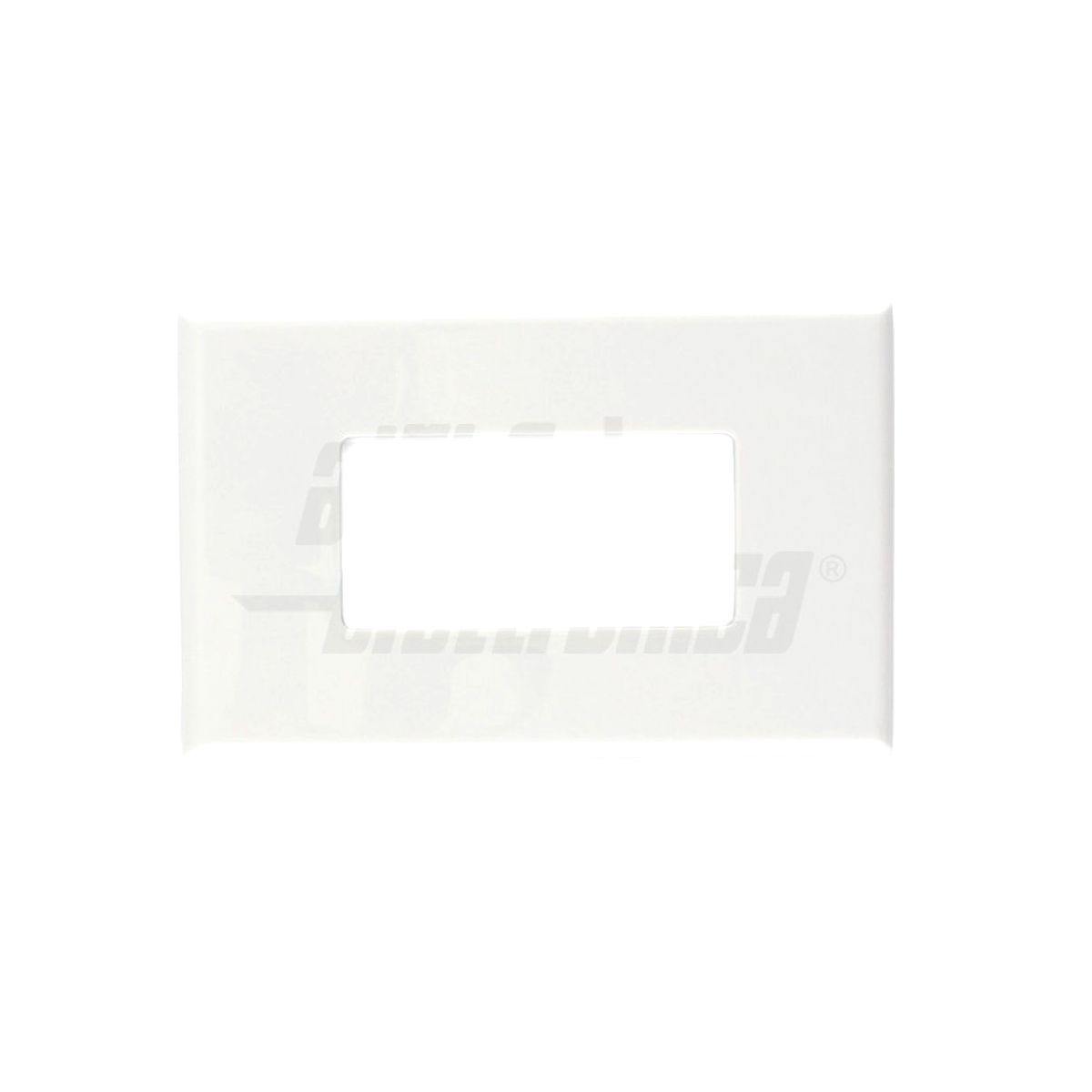 Placca per scatola pozzetto 503 da incasso per frutti keystone - Oniroview