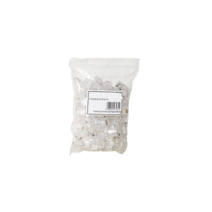 Plug RJ45 Passante CAT.5e Cavi Rigidi e Trefoli UTP AWG24-26 - Kit Sacchetto