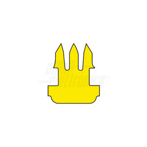 Plug RJ45 Spina Modulare Passante 8 Poli Cavi Rigidi e Trefoli CAT.6 Barattolo da 25 pezzi