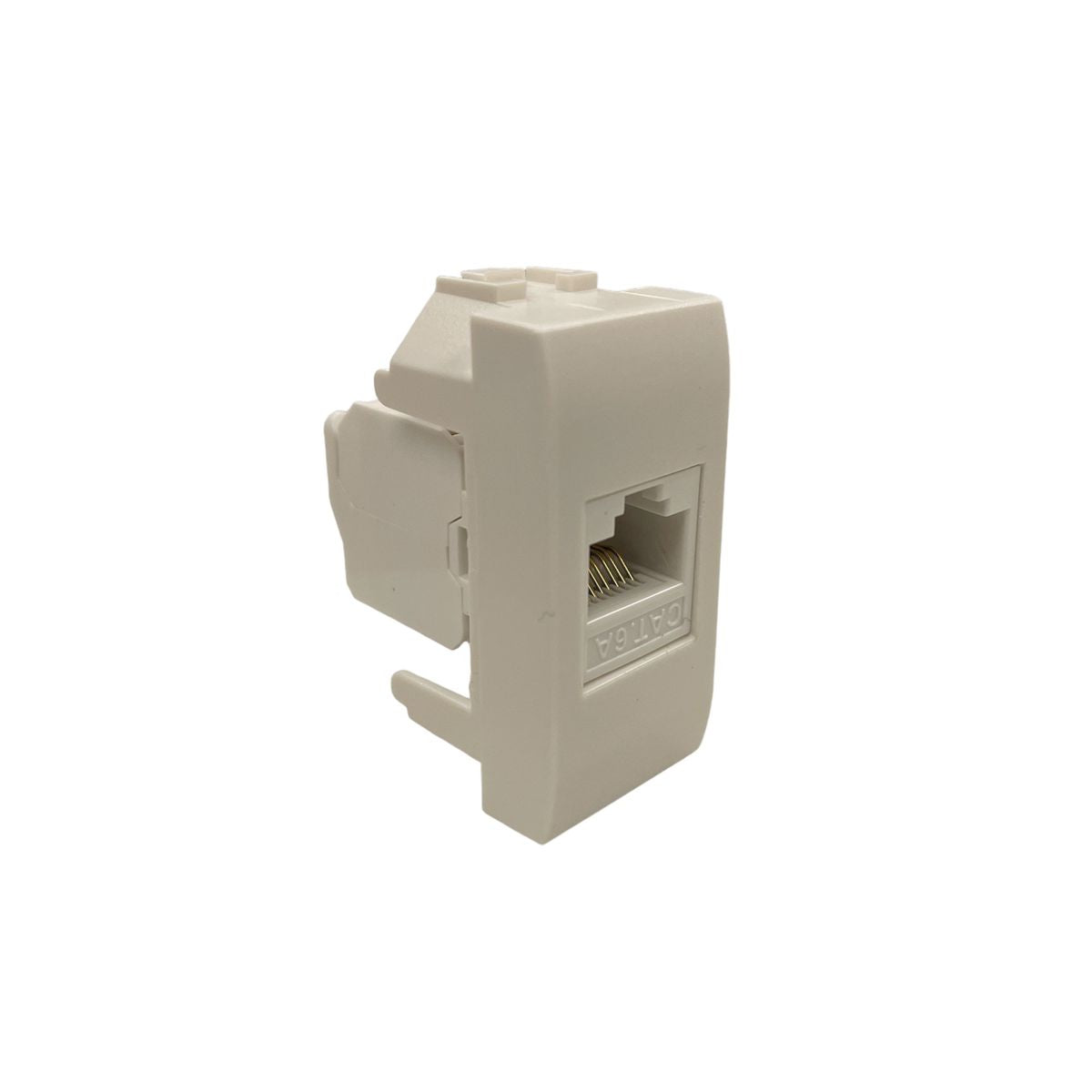 Presa RJ45 Bticino Living Light Cat.6A UTP Compatibile, Colore Bianco
