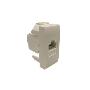 Presa RJ45 Bticino Living Light Cat.6A UTP Compatibile, Colore Bianco