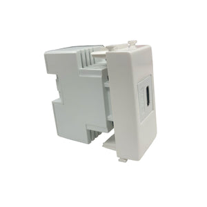 Presa USB Vimar Plana C 5V 3A 18W Compatibile Plana 14298 1 Modulo, Bianco