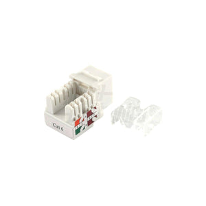 Presa RJ45 ethernet frutto keystone cat.6 utp non schermata connessione 110 IDC - Oniroview