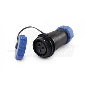 Presa volante impermeabile tre poli IP68 stagno 30A 500V SP21 volante Weipu