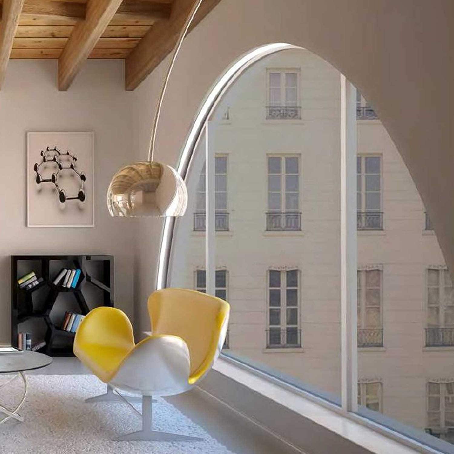 Profilo Led Flessibile Alluminio per Strip Led 2mt Curvo Cover Opalino Tappi e Staffe