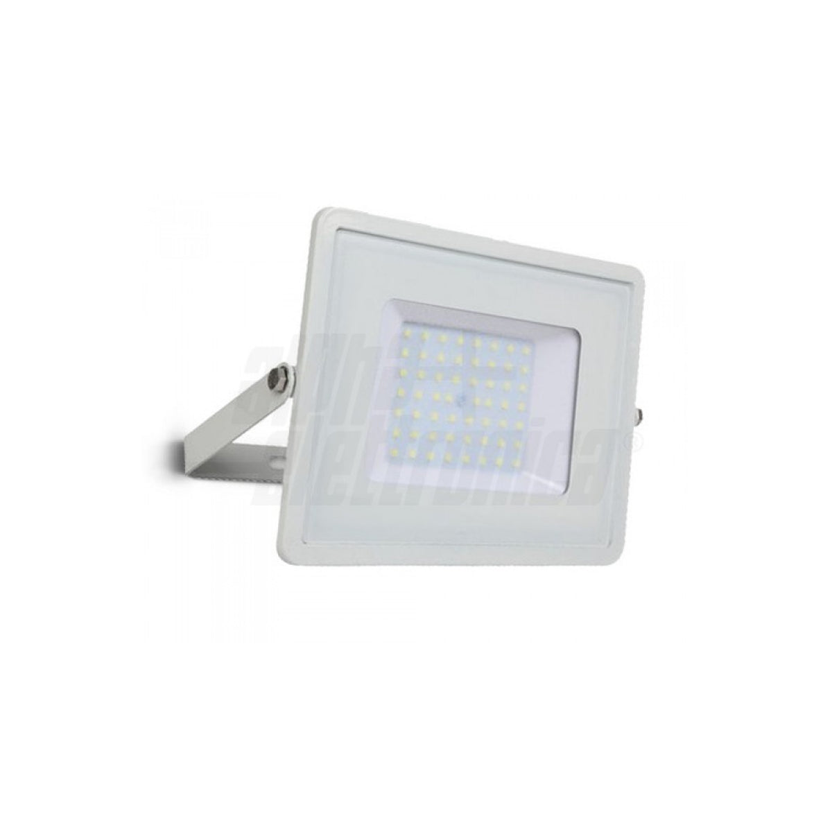 Proiettore Led 20W luce naturale da parete IP65 ultra slim 1685 lumen corpo colore bianco