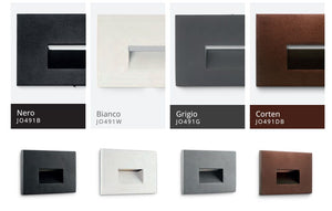 Faretto Led Segnapasso Scatola 503 Interno Esterno 2W Asimmetrico 3000K IP65 230V