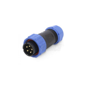 Spina Volante impermeabile 5 poli IP68 stagno 30A 500V SP21 volante