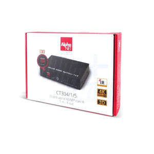 Splitter hdmi 4 uscite attivo 4K 30hz3D con supporto infrarossi IR idoneo per centri scommesse e commerciali - Oniroview