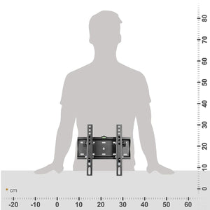 Staffa TV Inclinabile Parete 23-42 Pollici Portata 30KG VESA 200