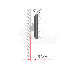 Staffa TV Inclinabile Parete 23-42 Pollici Portata 30KG VESA 200
