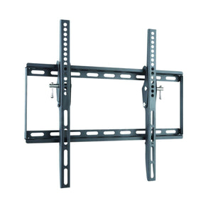 Staffa per televisione ultra slim da muro 23 - 55 pollici inclinabile acciaio vesa 400 con bolla livello - Oniroview