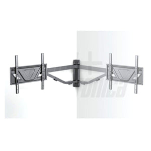 Staffa televisione a parete ad angolo orientabiile 37 - 60 pollici acciaio vesa 600,portata 50kg - Oniroview
