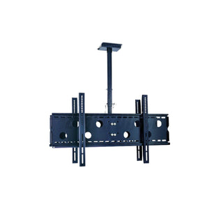 Staffa televisione soffitto orientabile doppio tv 32 - 60 pollici telescopico 57 - 79cm - Oniroview