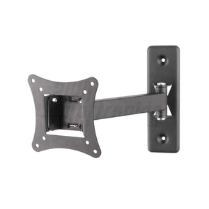 Supporto tv da muro orientabile 13 - 30 pollici 2 snodi acciaio vesa 100,portata 15kg eco - Oniroview