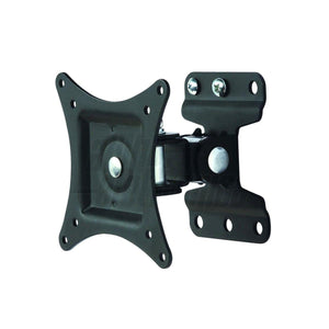 Supporto tv da muro orientabile 13 - 30 pollici acciaio vesa 100, rotazione pivot 360°portata 15kg eco - Oniroview