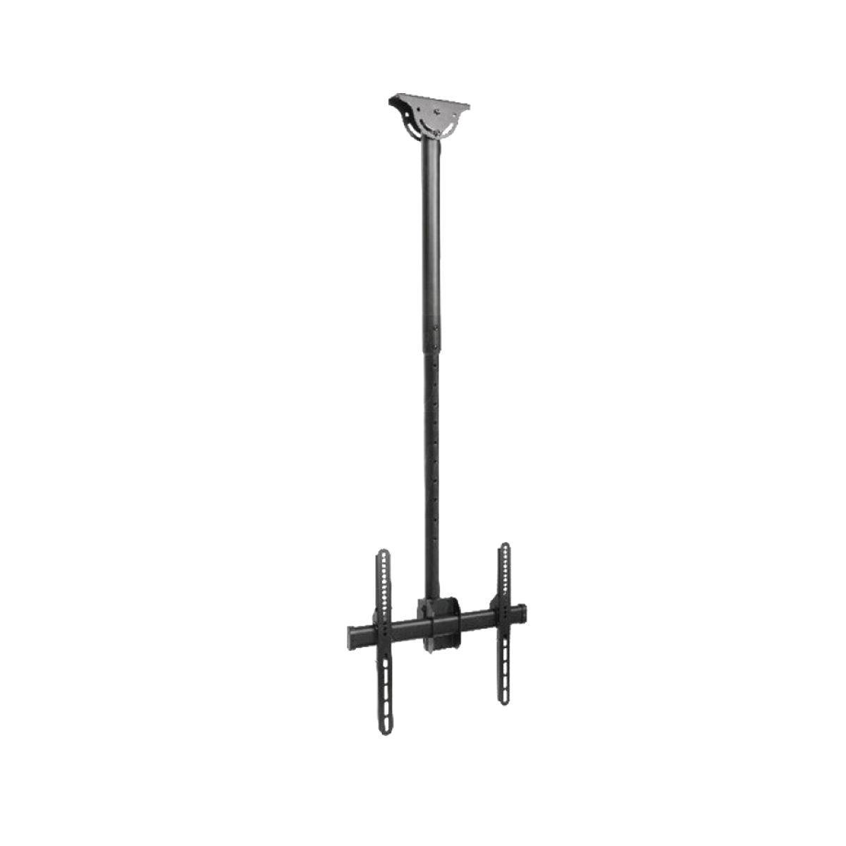 Supporto tv soffitto orientabile 37 - 70 pollici telescopico 56 - 91cm per soffitti inclinati - Oniroview