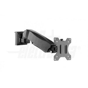 Supporto braccio orientabile con molla a gas per Monitor 13 - 27 pollici per Sistema SlatWall