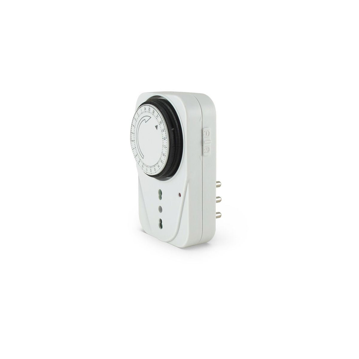 Timer analogico da incasso per quadro di distribuzione, 24 ore, 15 min Timer analogico da incasso per quadro di distribuzione, 24 ore, 15 min