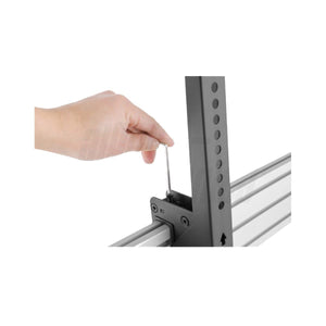 Supporto Triplo Monitor da Parete Ultra Slim 45 - 50 Pollici Portata 150kg Vesa 600x400