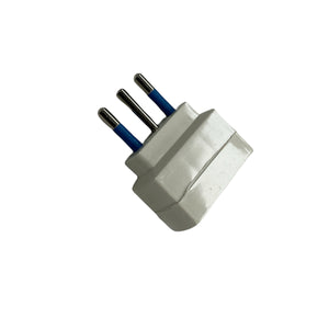 Riduttore Spina 10A Presa Bivalente 10 16A Colore Bianco CE 1500W