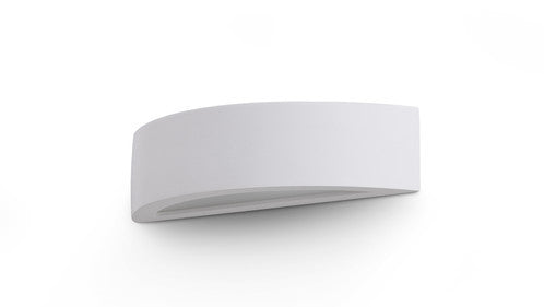 Plaster wall light for LED lamps - 300x75 - 1xE14